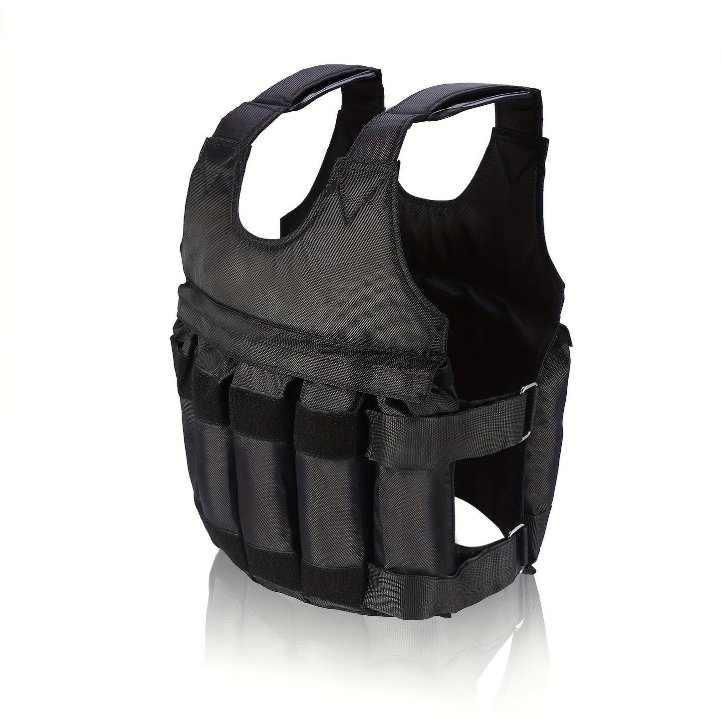 Adjustable 50kg Weighted Vest for Fitness Training(Weights not included)-3