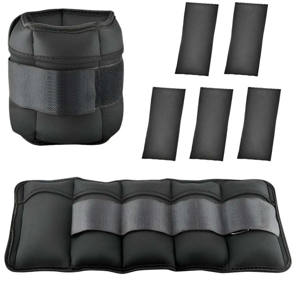 Ankle Adjustable Wrist Weights Set (10lbs)-0