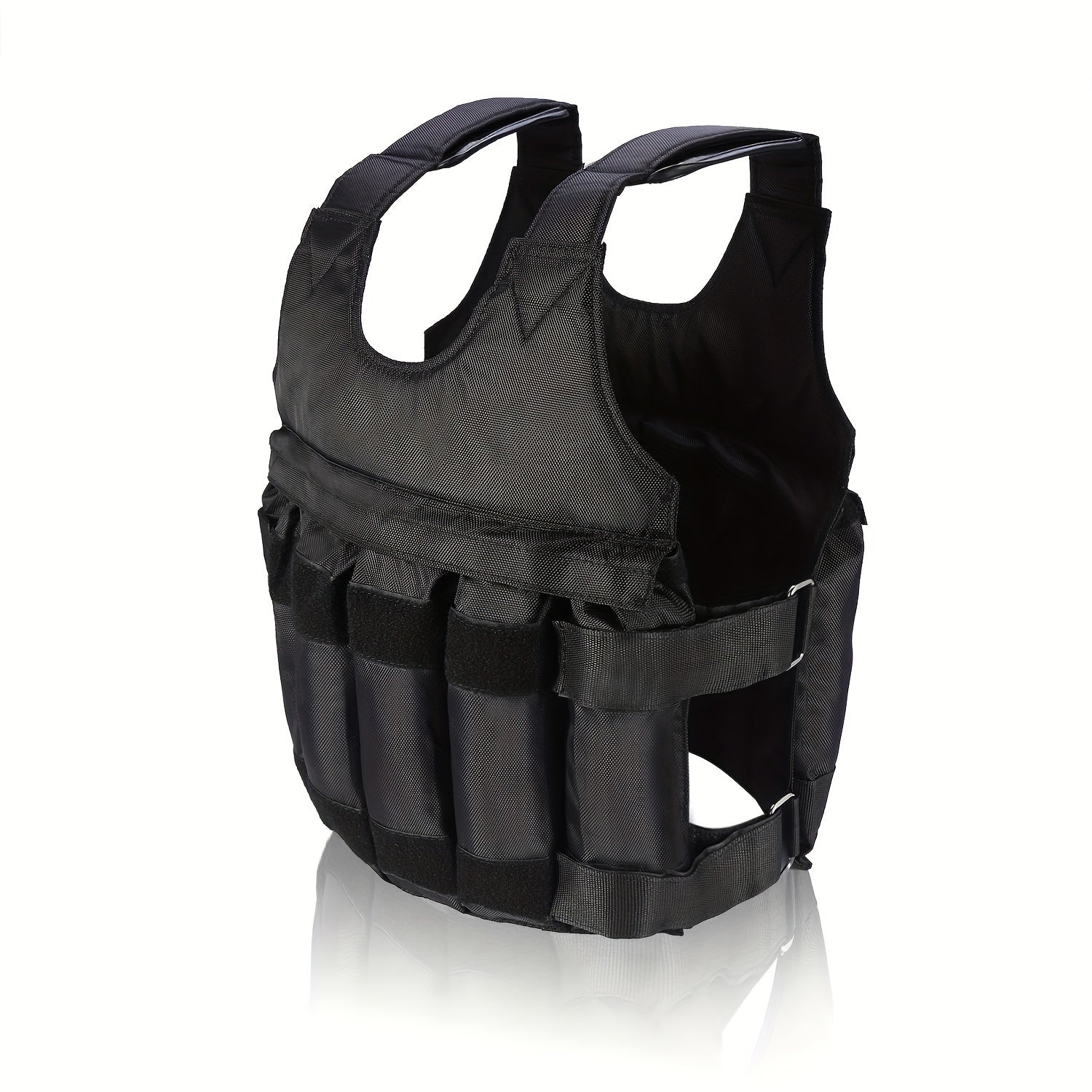 Adjustable 50kg Weighted Vest for Fitness Training(Weights not included)-3