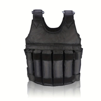 Adjustable 50kg Weighted Vest for Fitness Training(Weights not included)-2