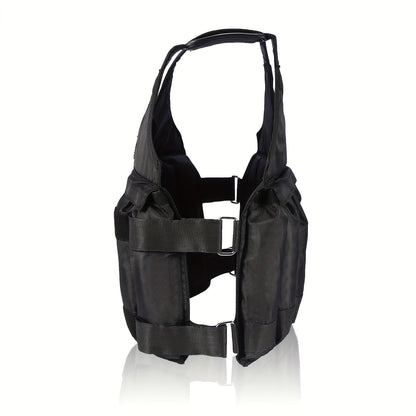 Adjustable 50kg Weighted Vest for Fitness Training(Weights not included)-4
